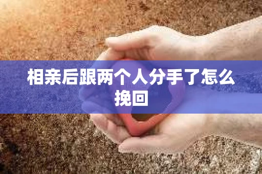 相亲后跟两个人分手了怎么挽回