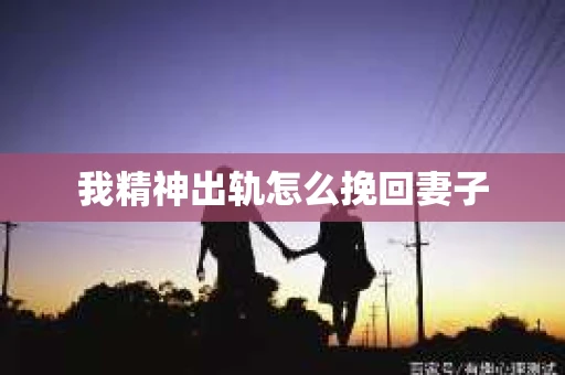 我精神出轨怎么挽回妻子
