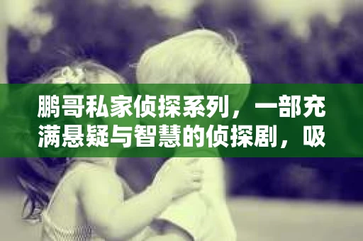 鹏哥私家侦探系列，一部充满悬疑与智慧的侦探剧，吸引了无数观众的眼球。今天，就让我带你走进这个充满神秘色彩的侦探世界，一起在线观看鹏哥私家侦探系列，感受那扣人心弦的故事情节。