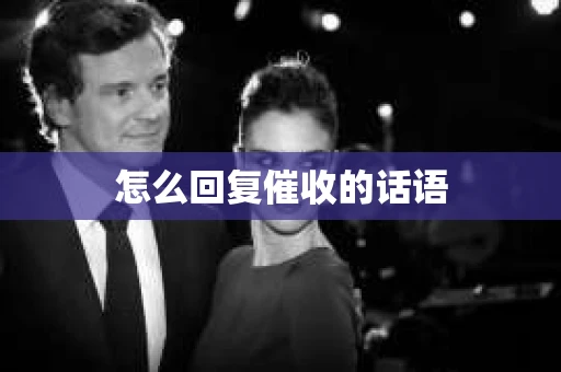怎么回复催收的话语