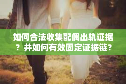 如何合法收集配偶出轨证据？并如何有效固定证据链？