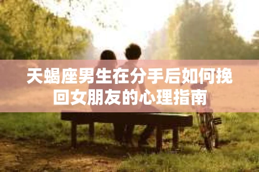 天蝎座男生在分手后如何挽回女朋友的心理指南