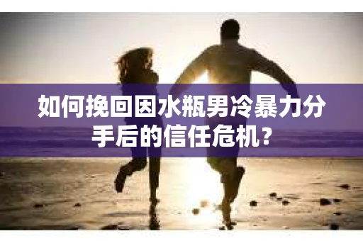 如何挽回因水瓶男冷暴力分手后的信任危机？